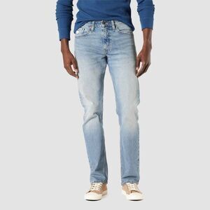 DENIZEN from Levi's Men's 232 Low Rise Slim Straig Light Denim